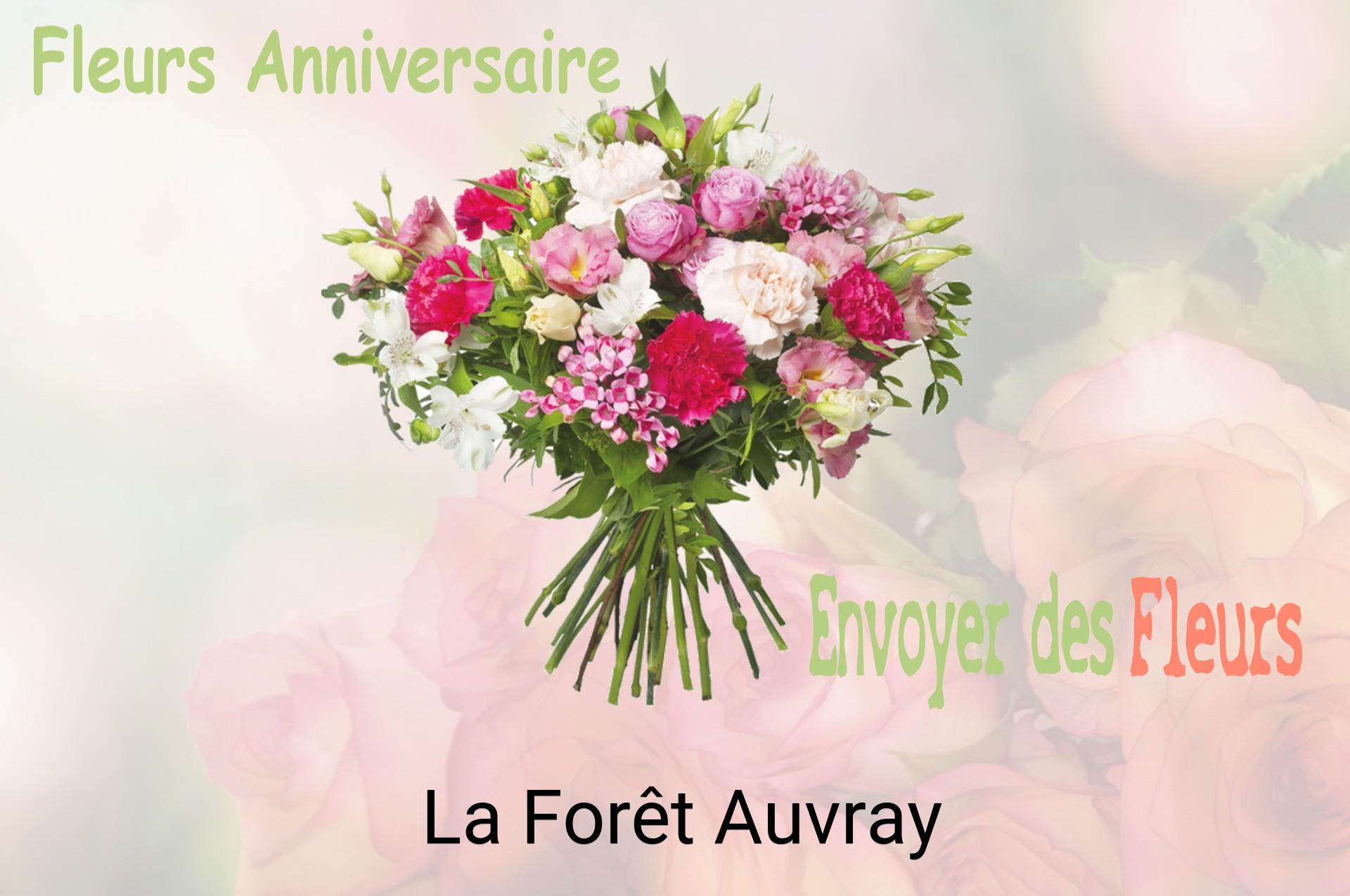 Bouquet de fleurs d’anniversaire livré à La Forêt-Auvray