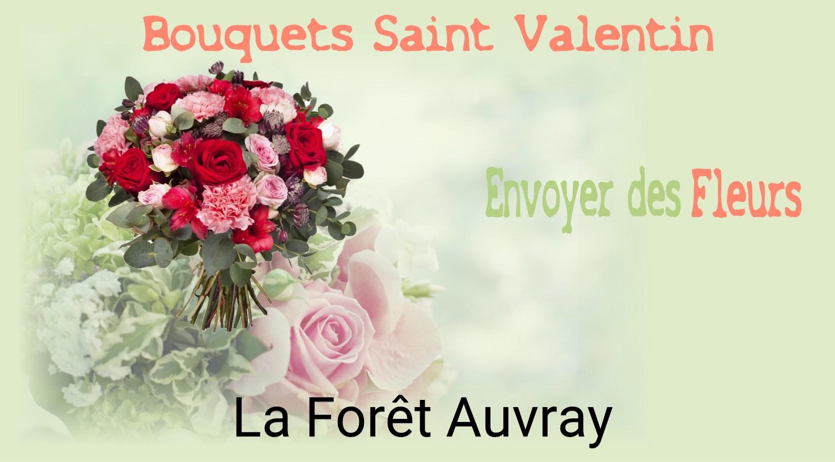 Roses de Saint-Valentin livrées à La Forêt-Auvray